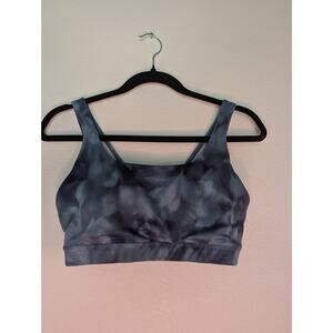 Athleta Warrior Sky Tie Dye Strappy Sports Bra S Athleisure